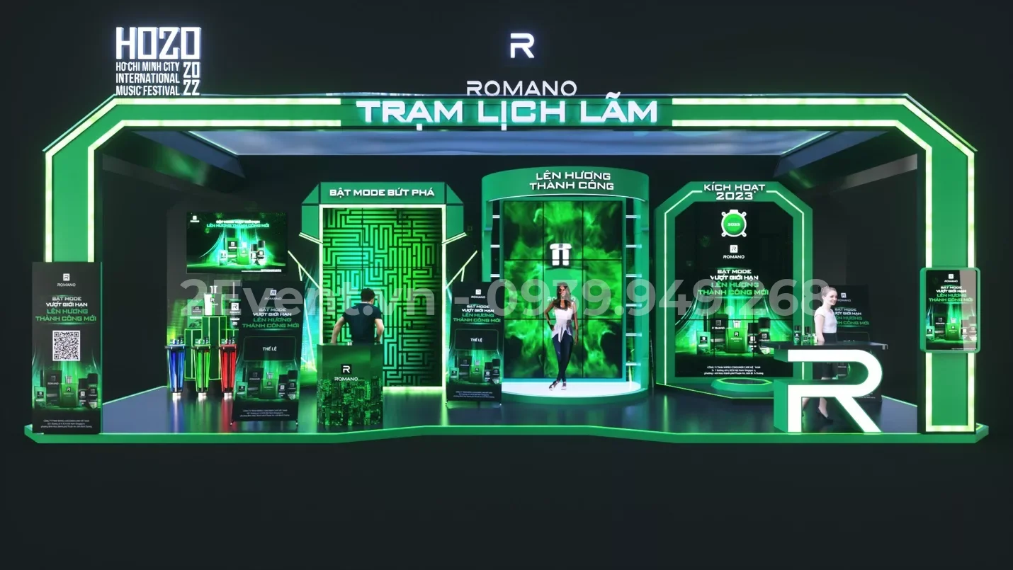THIẾT KẾ GIAN HÀNG TRIỂN LÃM