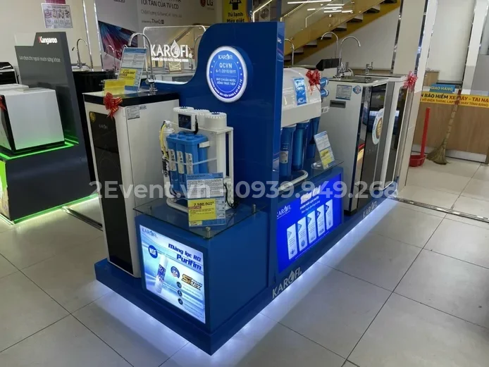 QUẦY KỆ TRƯNG BÀY SẢN PHẨM