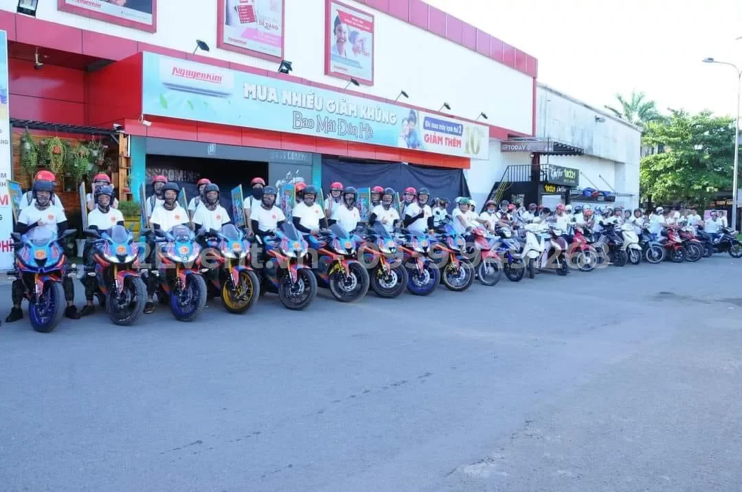 ROADSHOW XE ĐẠP XE MÁY DO 2Event.vn TỔ CHỨC
