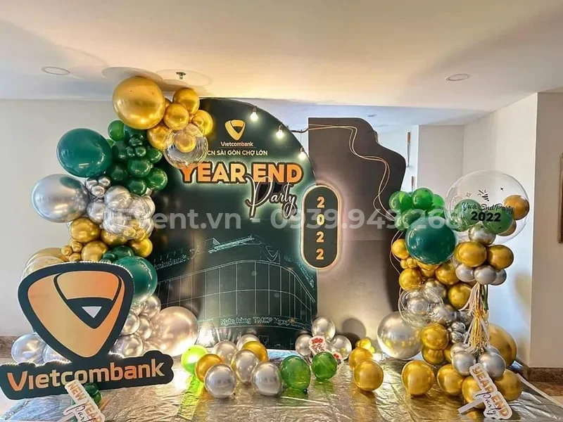 Mẫu phông nền backdrop lễ kỷ niệm thành lập đẹp