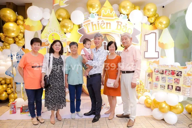Bảng giá dịch vụ trang trí sinh nhật bé trai tại 2Event