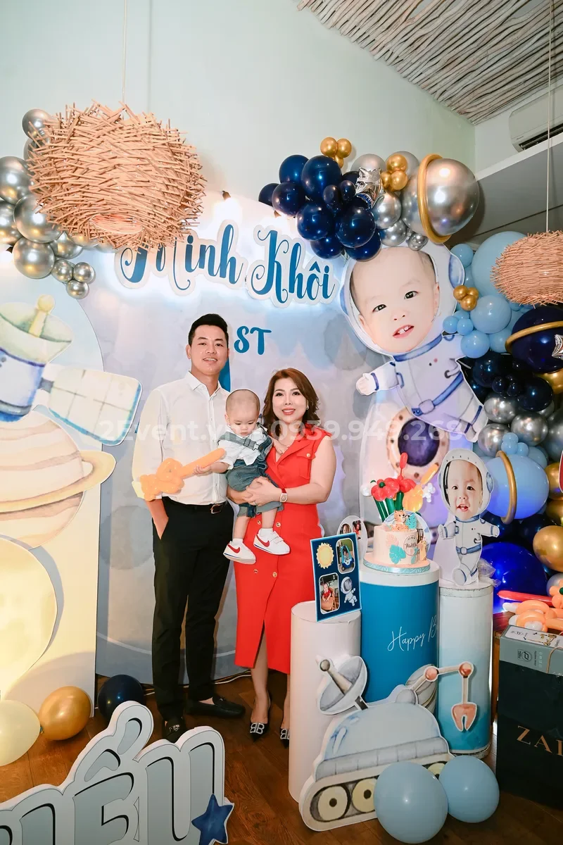 Bảng giá dịch vụ trang trí sinh nhật bé trai tại 2Event
