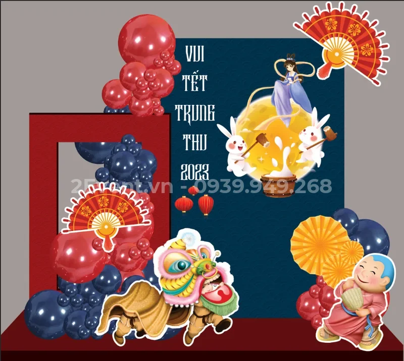 Tổ chức workshop làm lồng đèn trung thu cho bé