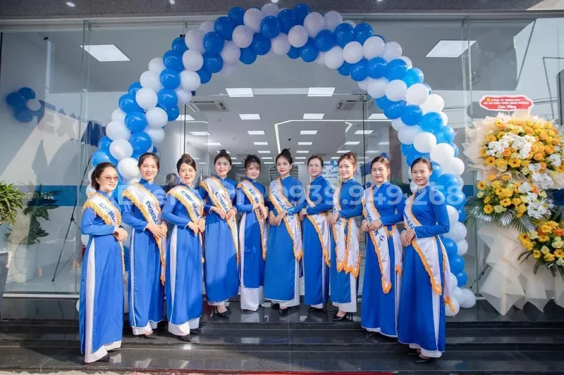 Mẫu trang trí khai trương nha khoa thu hút khách, nhiều tài lộc
