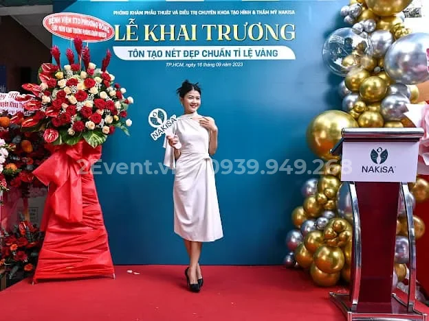 Mẫu trang trí khai trương phòng gym thu hút khách, nhiều tài lộc