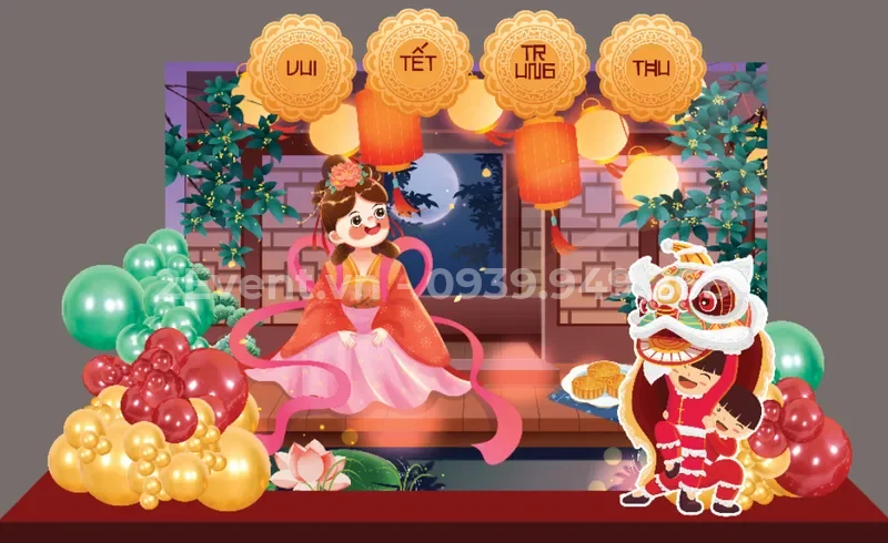 Hướng dẫn cách bày mâm cỗ trung thu đẹp, truyền thống