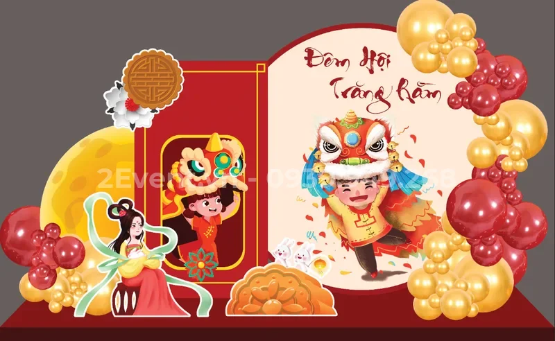 Hướng dẫn cách bày mâm cỗ trung thu đẹp, truyền thống
