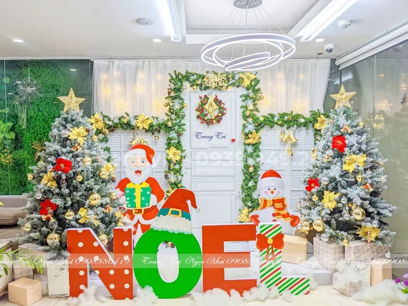 Top ý tưởng trang trí Noel cho quán cafe cực chill
