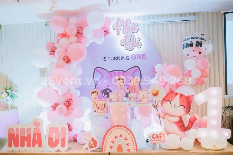 Liên hệ ngay 2Event để đặt dịch vụ trang trí sinh nhật