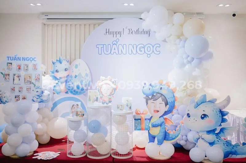 Trang trí sinh nhật bé gái: Các mẫu đẹp, lung linh như cổ tích