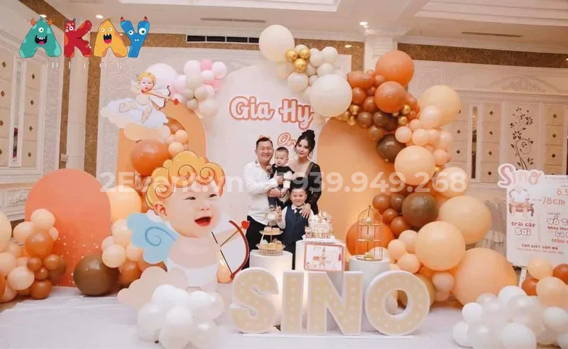 Hướng dẫn tự trang trí sinh nhật bé trai tại nhà tiết kiệm