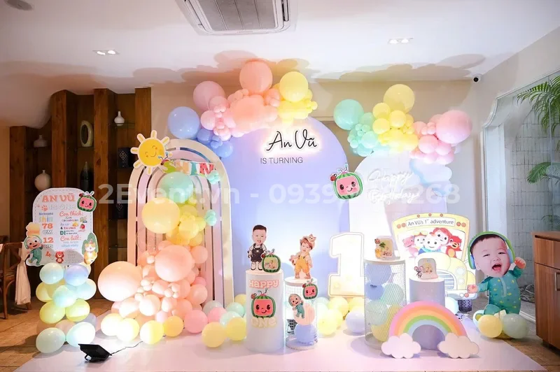 Ý tưởng trang trí sinh nhật chủ đề doraemon cho bé yêu