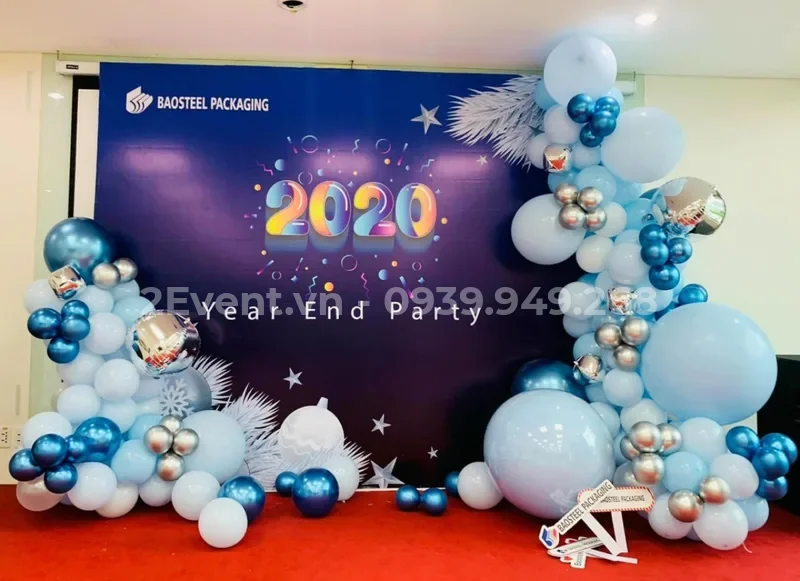 Ý tưởng trang trí tiệc tất niên (Year End Party) ấn tượng