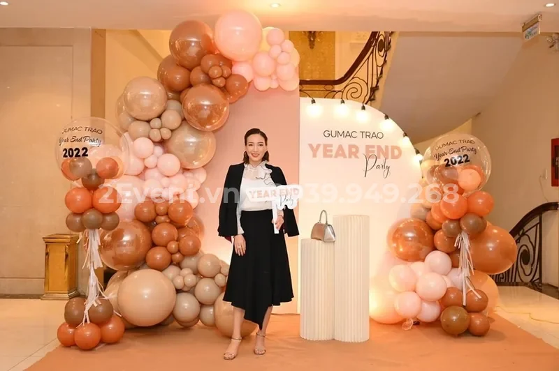 Ý tưởng trang trí tiệc tất niên (Year End Party) ấn tượng