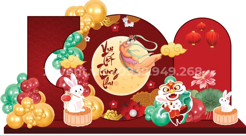 Dịch vụ trang trí Tết Trung Thu trọn gói, múa lân sự kiện